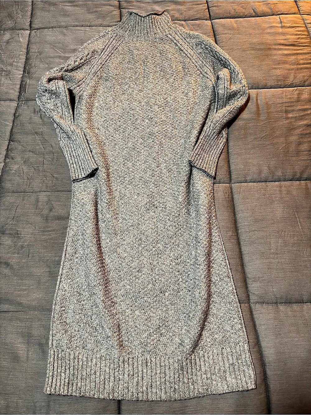 Universal Thread Mock Neck Knit Sweater Dress Size Medium